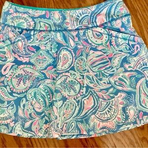 Lilly Pulitzer Tennis Skort Luxletics Pickleball Golf Womens 4 EUC